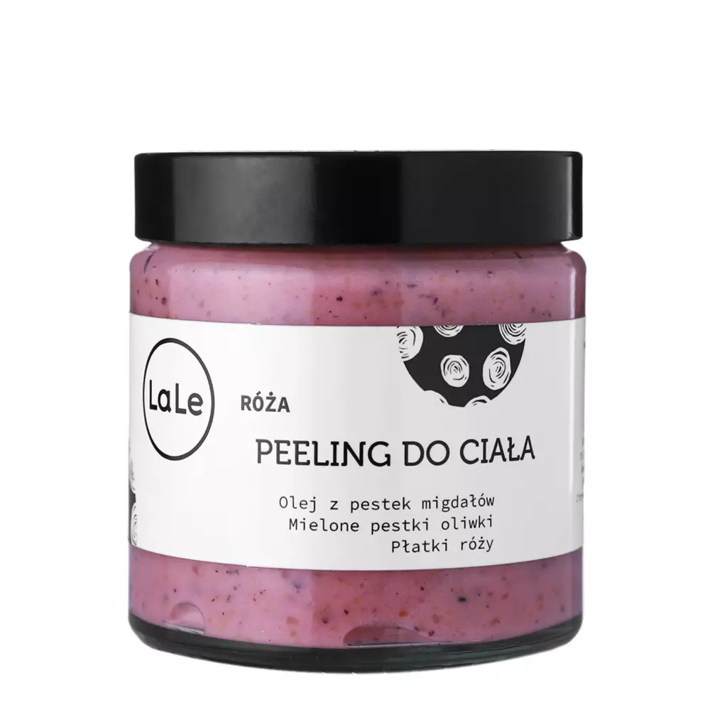 La-Le - Telový peeling - Ruža - 120 ml