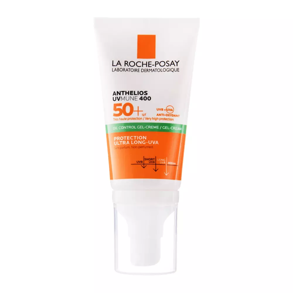 La Roche-Posay - Anthelios XL Dry Touch Gel Cream SPF50+ - Zmatňujúci SPF pleťový gél-krém - 50ml