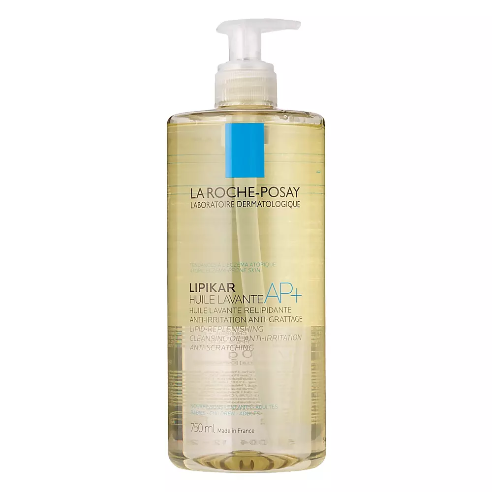 La Roche-Posay - Lipikar Cleansing Oil AP+ - Čistiaci sprchovací olej na telo - 750ml