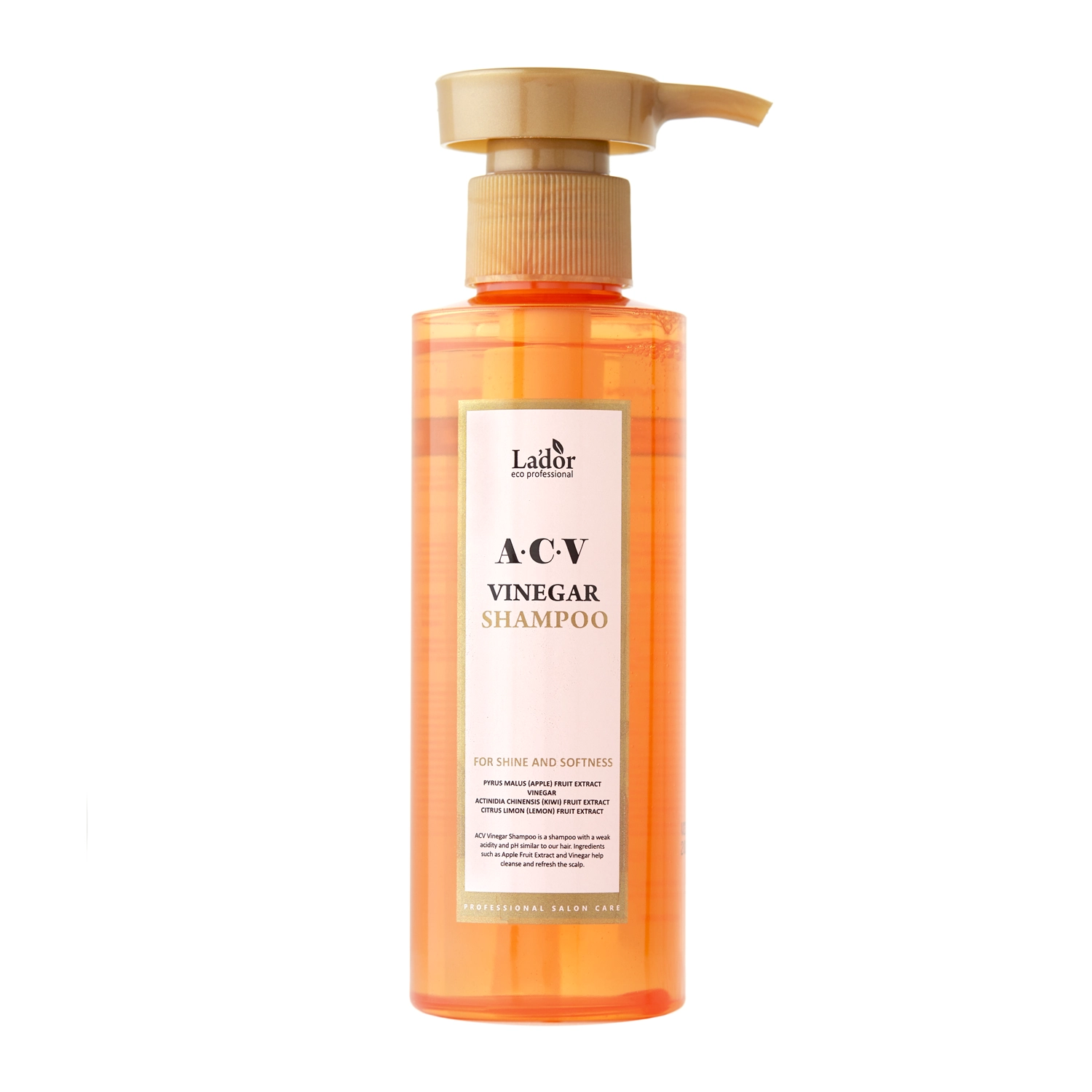 La'dor - ACV Vinegar Shampoo - Hĺbkovo čistiaci šampón s jablčným octom - 150 ml