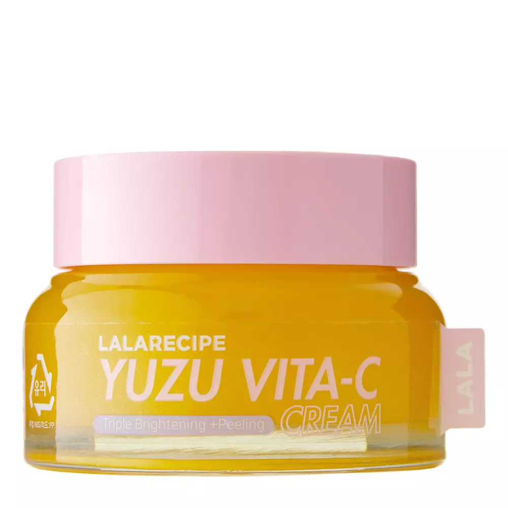 LalaRecipe - Yuzu Vita C Cream - Rozjasňujúci pleťový krém s vitamínom C - 50 ml