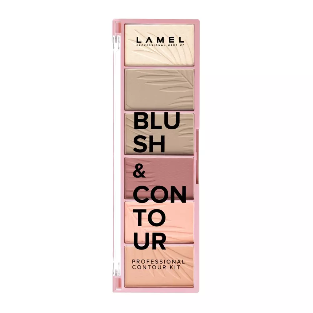 Lamel - Blush & Contour - 03 - Kontúrovacia paletka na tvár - 16g