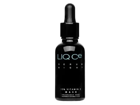 LiqPharm - LIQ Ce Serum Night 15% Vitamin E Mask - Dvojfázové nočné sérum s regeneračným a vyživujúcim účinkom - 30ml