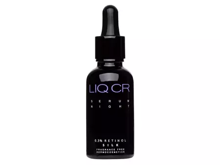 Liqpharm - LIQ CR Serum Night 0,3% Retinol Silk - Nočné sérum s 0,3% retinolom - 30ml