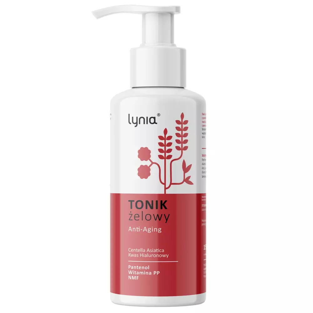 Lynia - Anti-Aging - Gélové tonikum s extraktom z pupočníka ázijského - 100ml