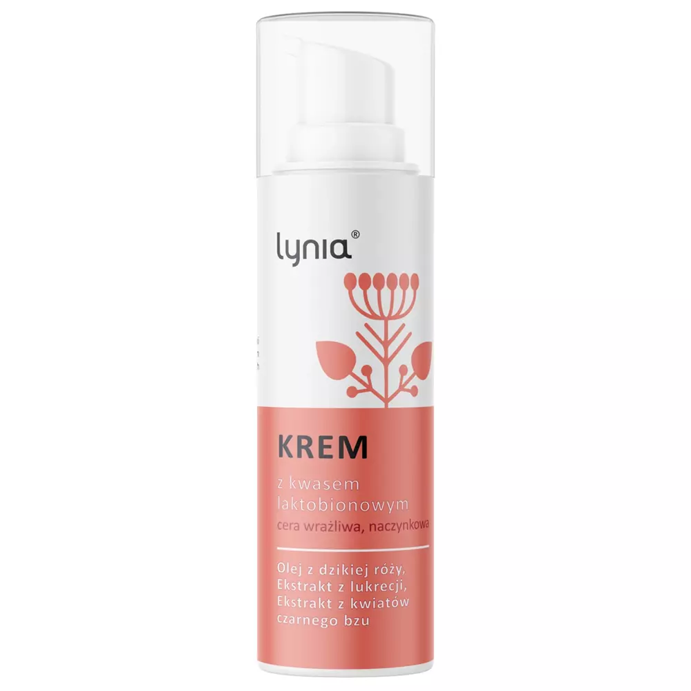 Lynia - Krém s kyselinou laktobiónovou pre kuperóznu pleť - 50 ml