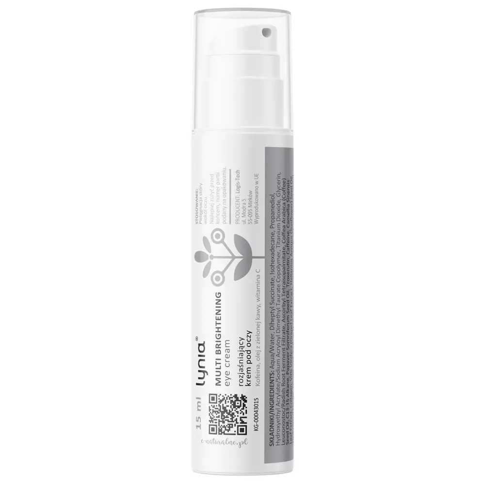 Lynia - Multi Brightening Eye Cream - Rozjasňujúci očný krém - 15 ml