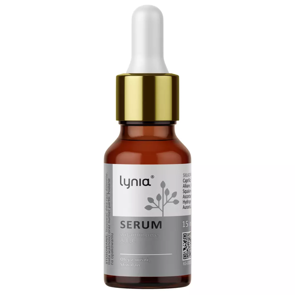 Lynia - Sérum s vitamínmi A, C a E, čerešňovým olejom a skvalánom - 15 ml