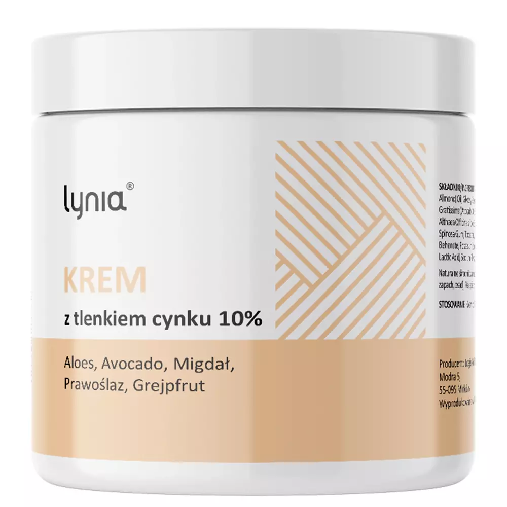 Lynia - krém s oxidom zinočnatým 10% - 100 ml
