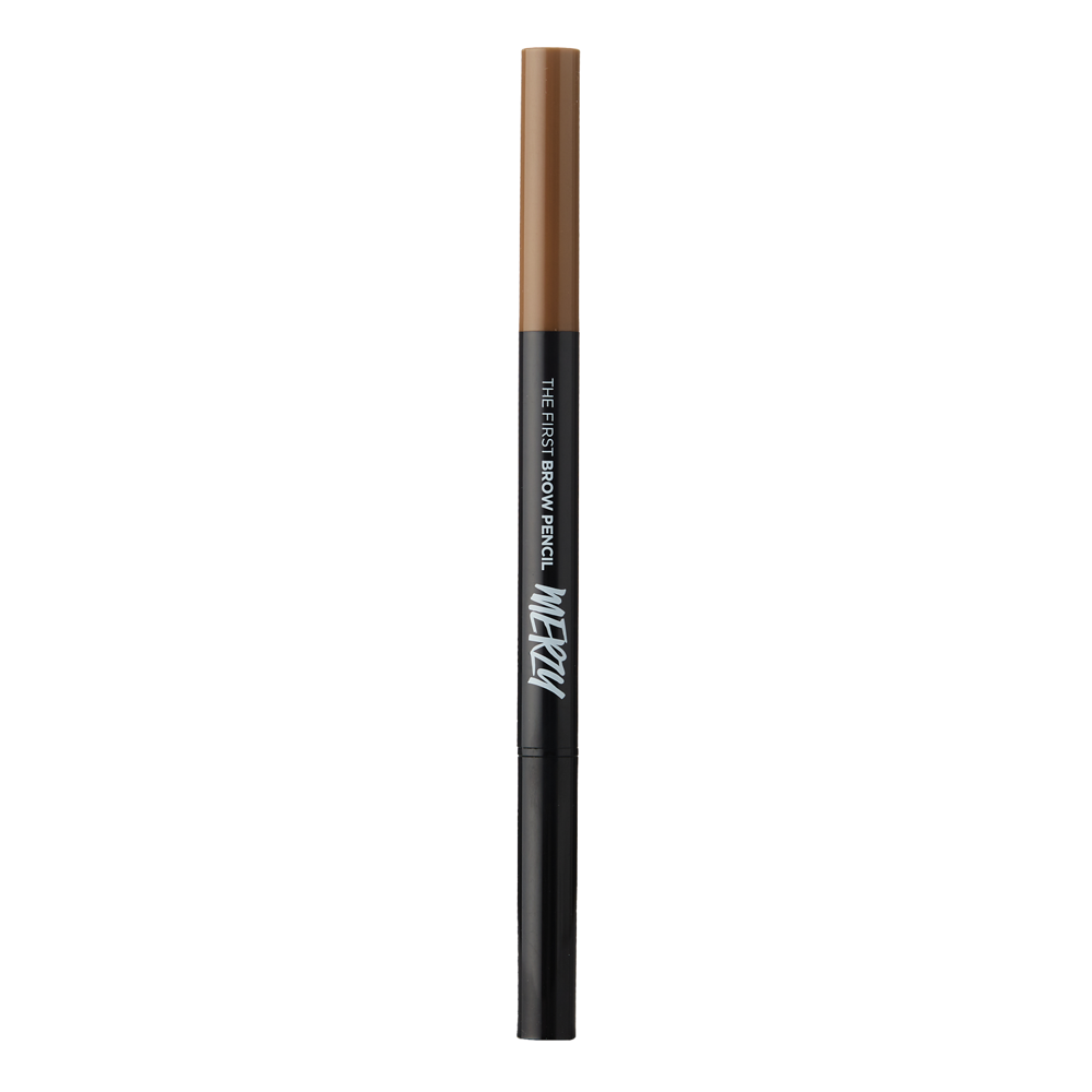 MERZY - The First Brow Pencil - B3 Almond Brown - Ceruzka na obočie s kefkou - 0,3 g