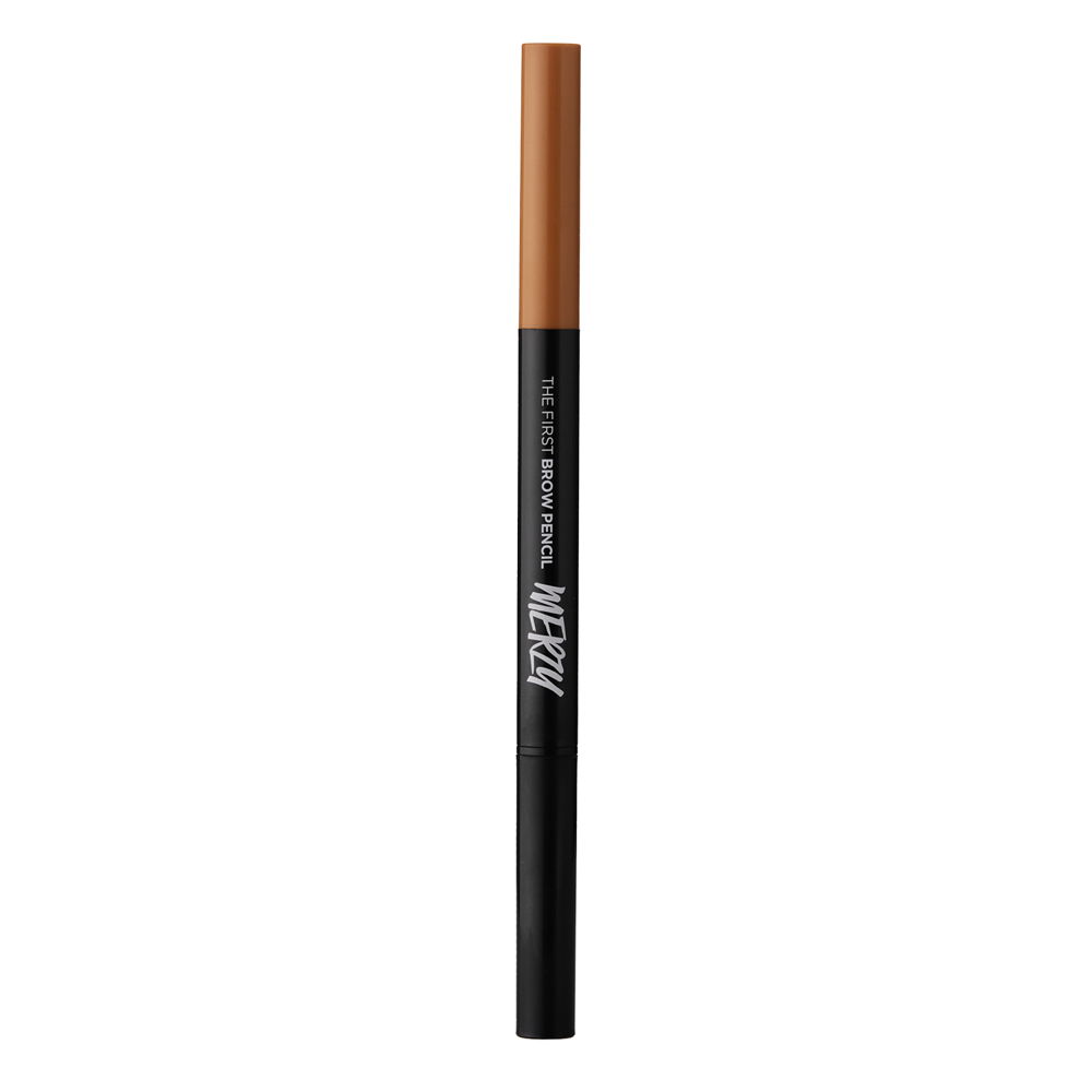 MERZY - The First Brow Pencil - B4 Cashewnut Brown - Ceruzka na obočie s kefkou - 0,3 g