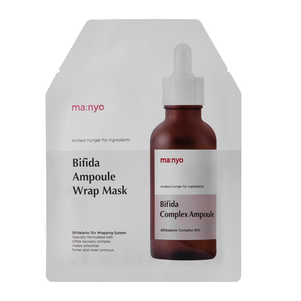 Ma:nyo - Factory Bifida Ampoule Wrap Mask - Hydrogélová plátienková hydratačná maska - 35 g