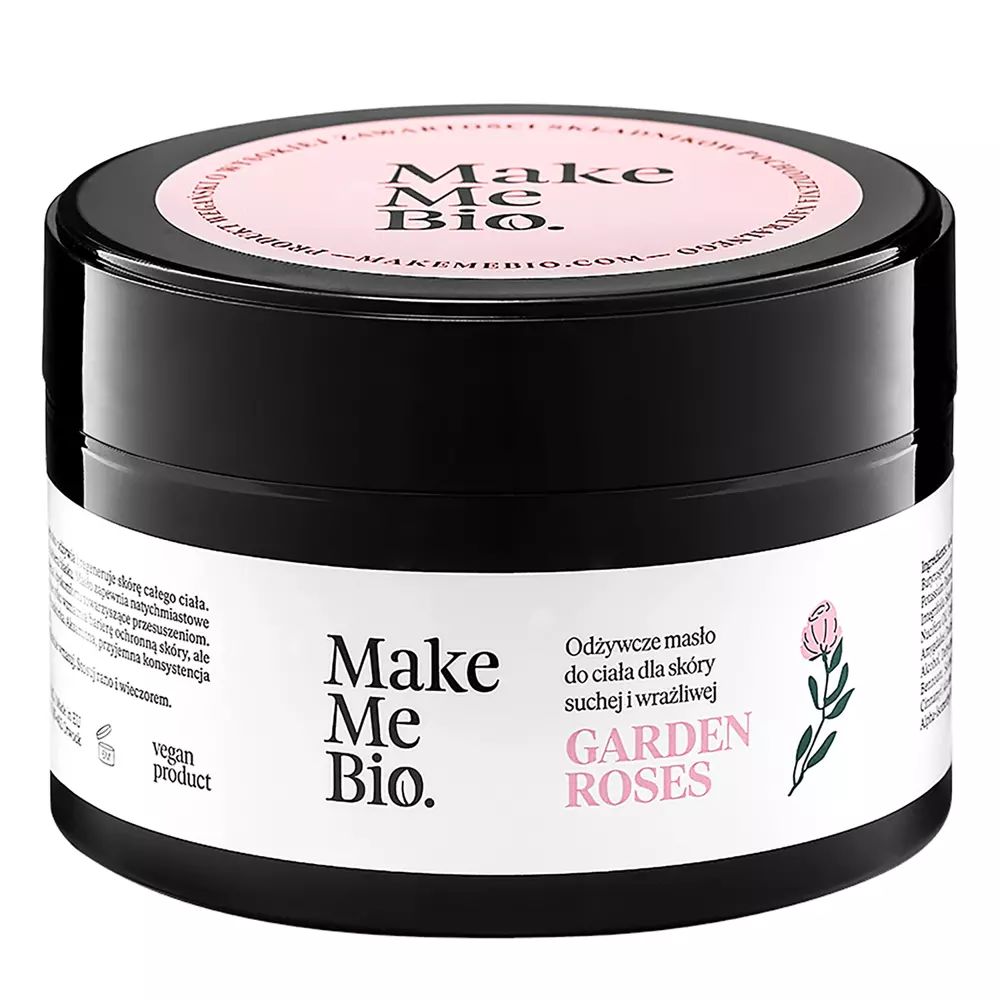 Make Me Bio - Garden Roses - Telové maslo s damašskou ružou - 230ml