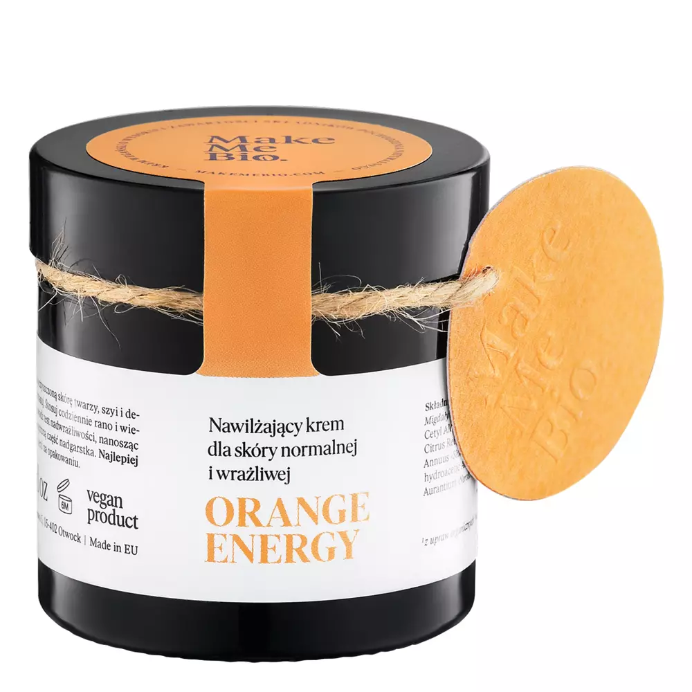 Make Me Bio - Orange Energy - Hydratačný krém pre normálnu a citlivú pleť - 60ml