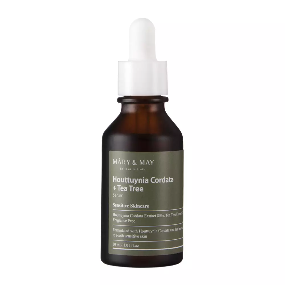 Mary&May - Houttuynia Cordata and Tea Tree Serum - Sérum proti akné s rastlinnými extraktmi - 30ml