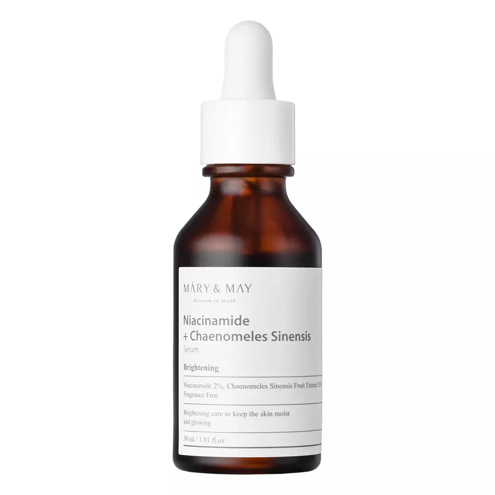 Mary&May - Niacinamide Chaenomeles Sinensis Serum - Rozjasňujúce sérum s niacínamidom a dulovcom čínskym - 30ml