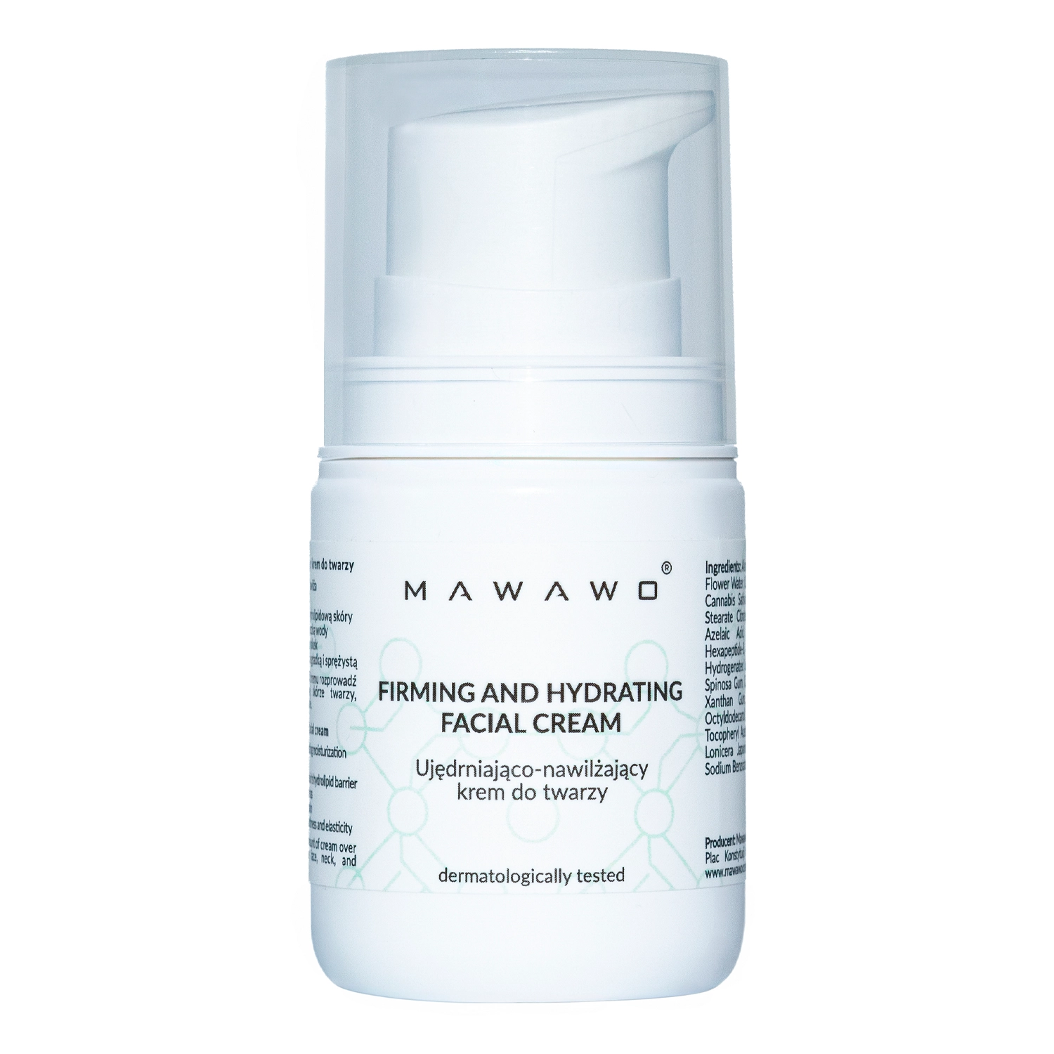 Mawawo - Firming and Hydrating Facial Cream - Spevňujúci a hydratačný krém na tvár - 50 ml