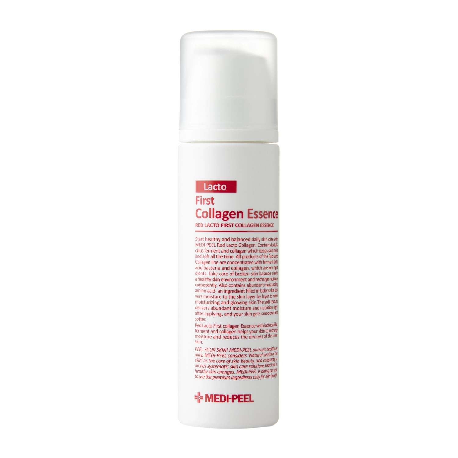 Medi-Peel -  Red Lacto First Collagen Essence - Hydratačná pleťová esencia s kolagénom - 140 ml