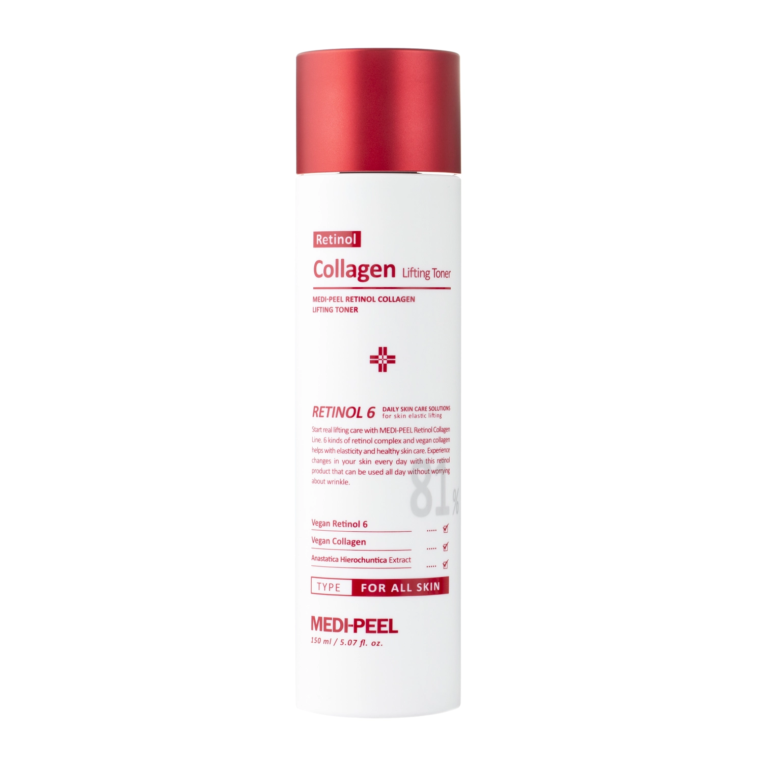 Medi-Peel - Retinol Collagen Lifting Toner - Spevňujúce tonikum s retinolom a kolagénom - 150 ml