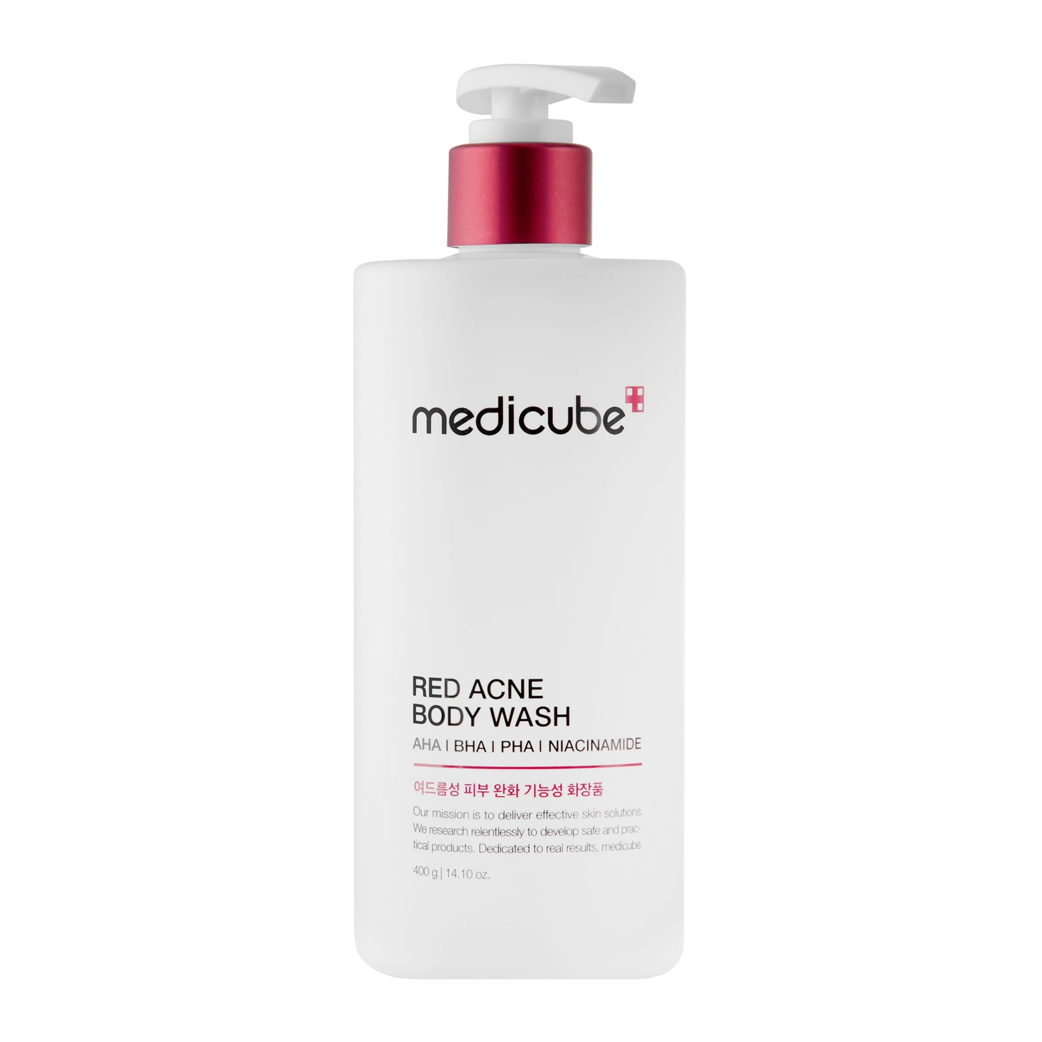 Medicube - Red Acne Body Wash 2.0 - Sprchovací gél na telo s kyselinami - 400 g