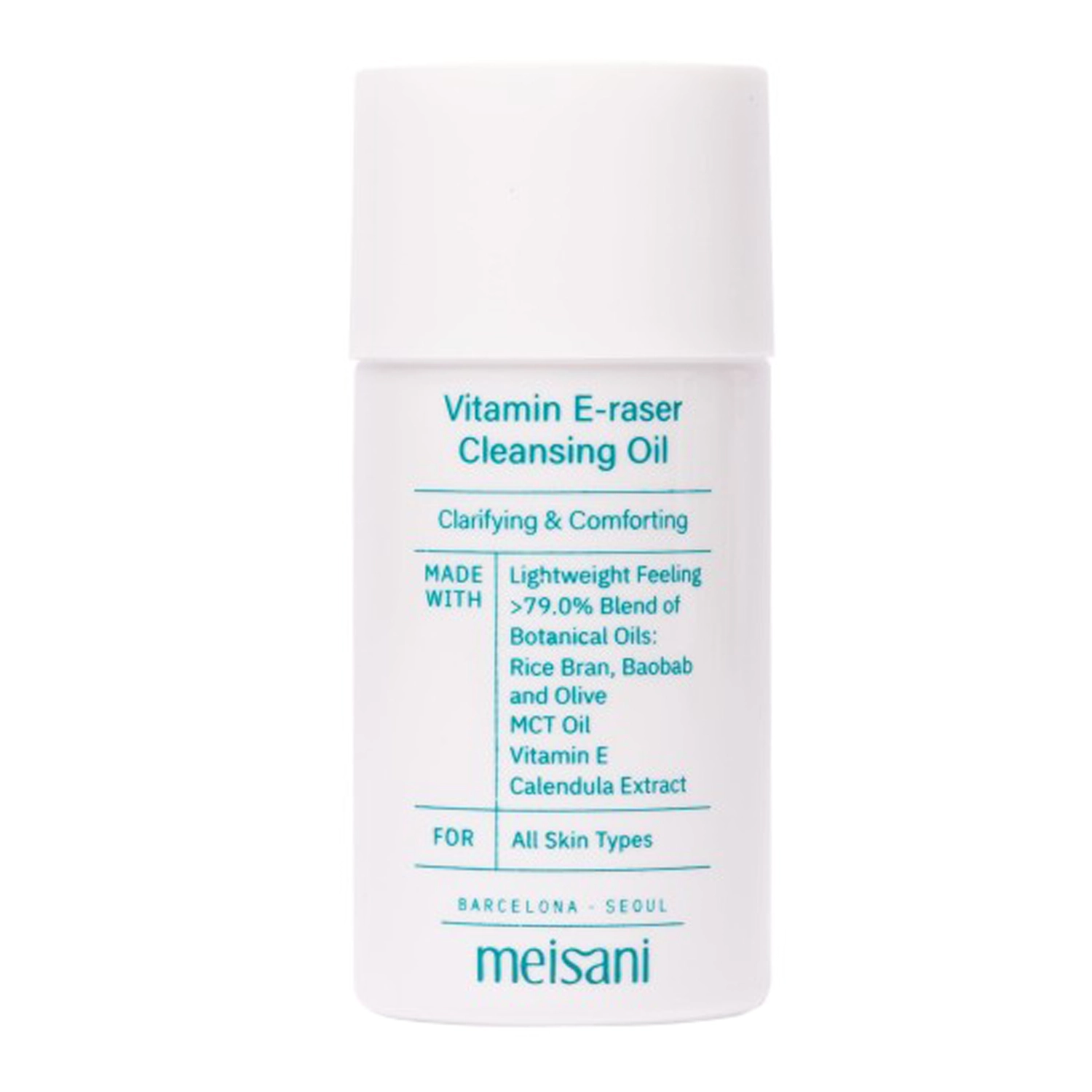 Meisani - Vitamin E-Raser Cleansing Oil - Mini - Odličovací pleťový olej - 20 ml