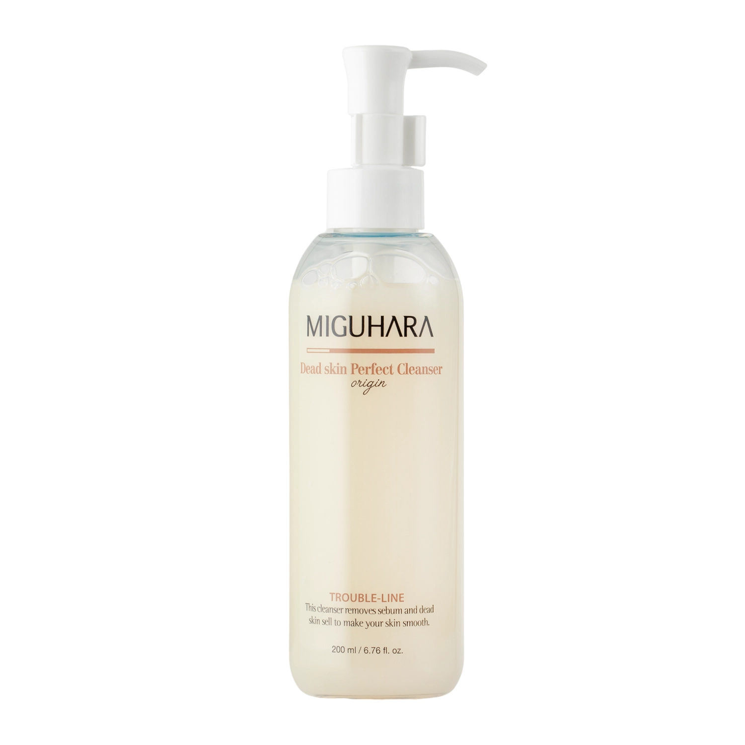 Miguhara - Dead Skin Perfect Cleanser Origin - Exfoliačný čistiaci gél na tvár - 200 ml