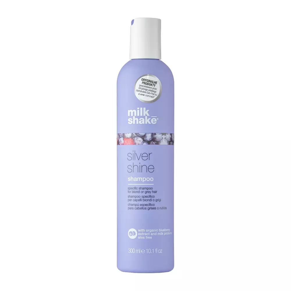 Milk_Shake - Silver Shine - Shampoo - Šampón neutralizujúci žlté tóny vlasov - 300ml