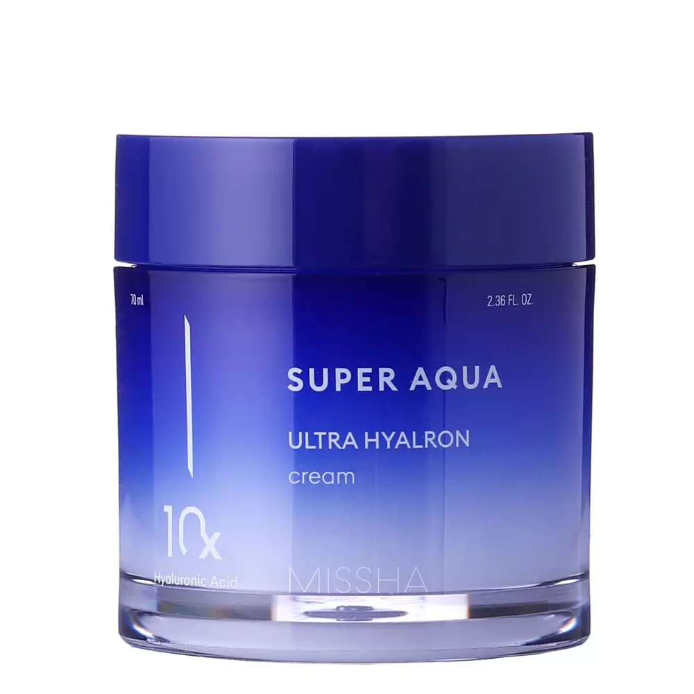 Missha - Super Aqua - Ultra Hyalron Cream - Hydratačný pleťový krém - 70ml