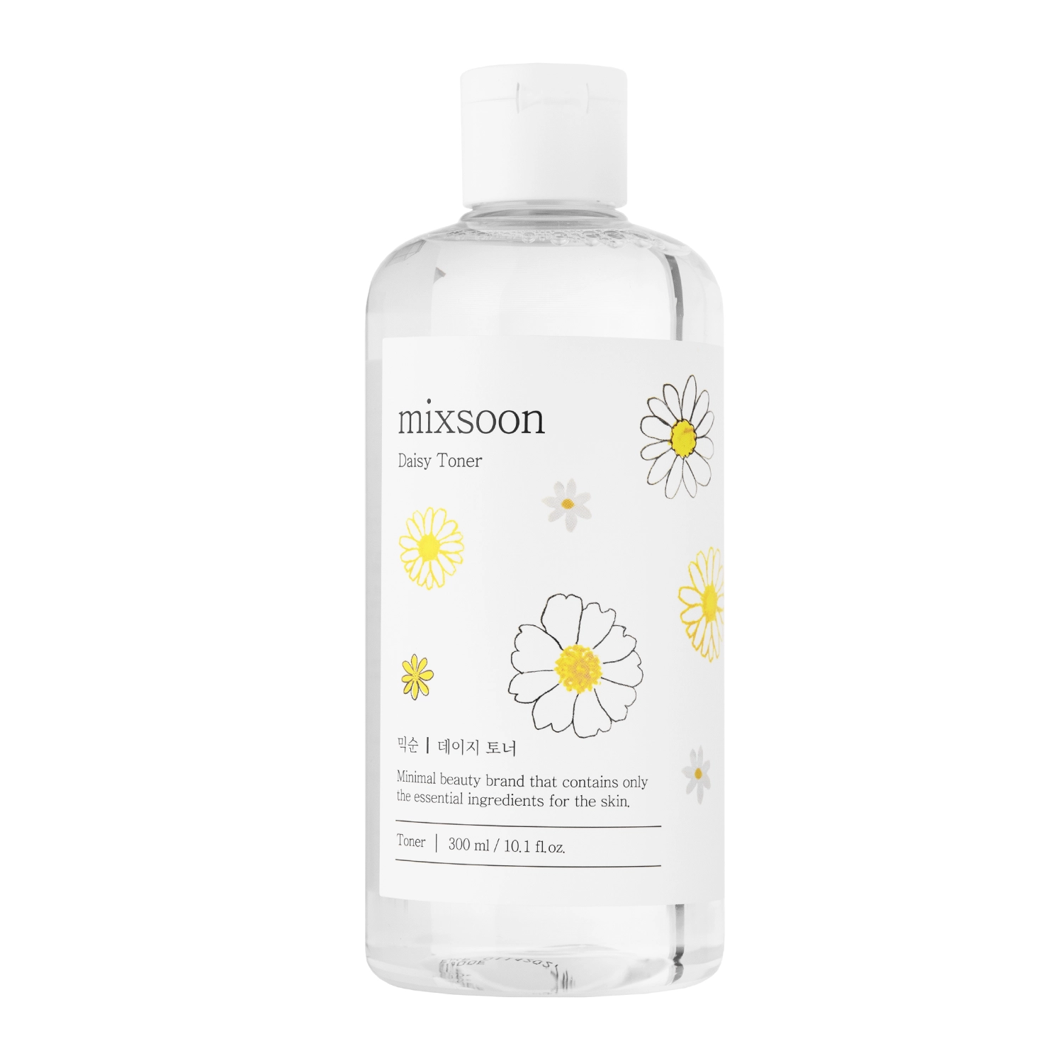 Mixsoon - Daisy Toner - Upokojujúce tonikum na tvár so sedmokráskou - 300 ml