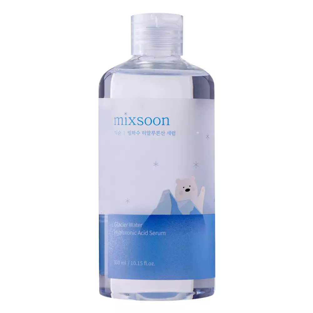 Mixsoon - Glacier Water Hyaluronic Acid Serum - Sérum s kyselinou hyalurónovou a vodou z ľadovca - 300 ml