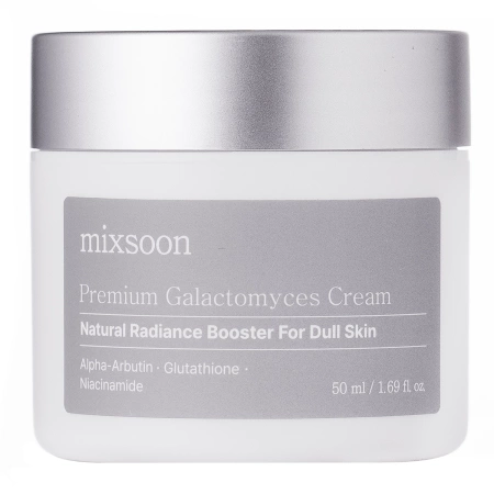 Mixsoon - Premium Galactomyces Cream - Hydratačný a rozjasňujúci krém na tvár - 50ml