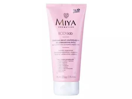 Miya - Body.lab - Revitalizačné olejové sérum pre suchú pokožku - 200ml