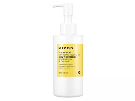 Mizon - Vita Lemon Sparkling Peeling Gel - Enzymatický peelingový gél s citrónovým extraktom - 145g