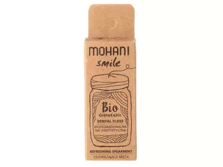 Mohani - Biologicky odbúrateľná dentálna niť - mäta 