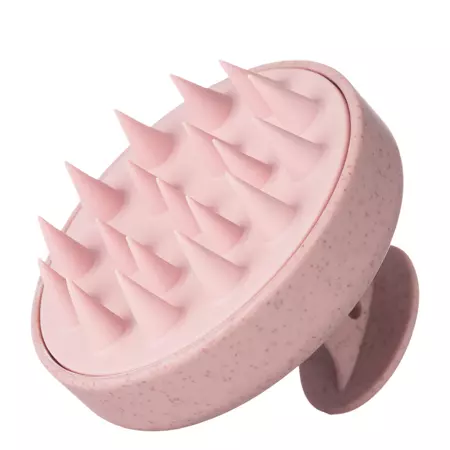 Mohani - Hair Scalp Massager and Shampoo Brush - Pink - Kefa na umývanie vlasov a masáž pokožky hlavy - ružová - 1ks