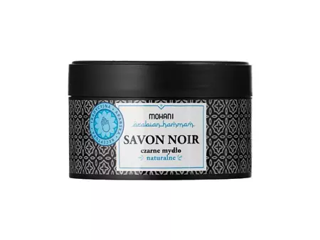 Mohani - Savon Noir - Univerzálne prírodné čierne mydlo na tvár a telo - 200g