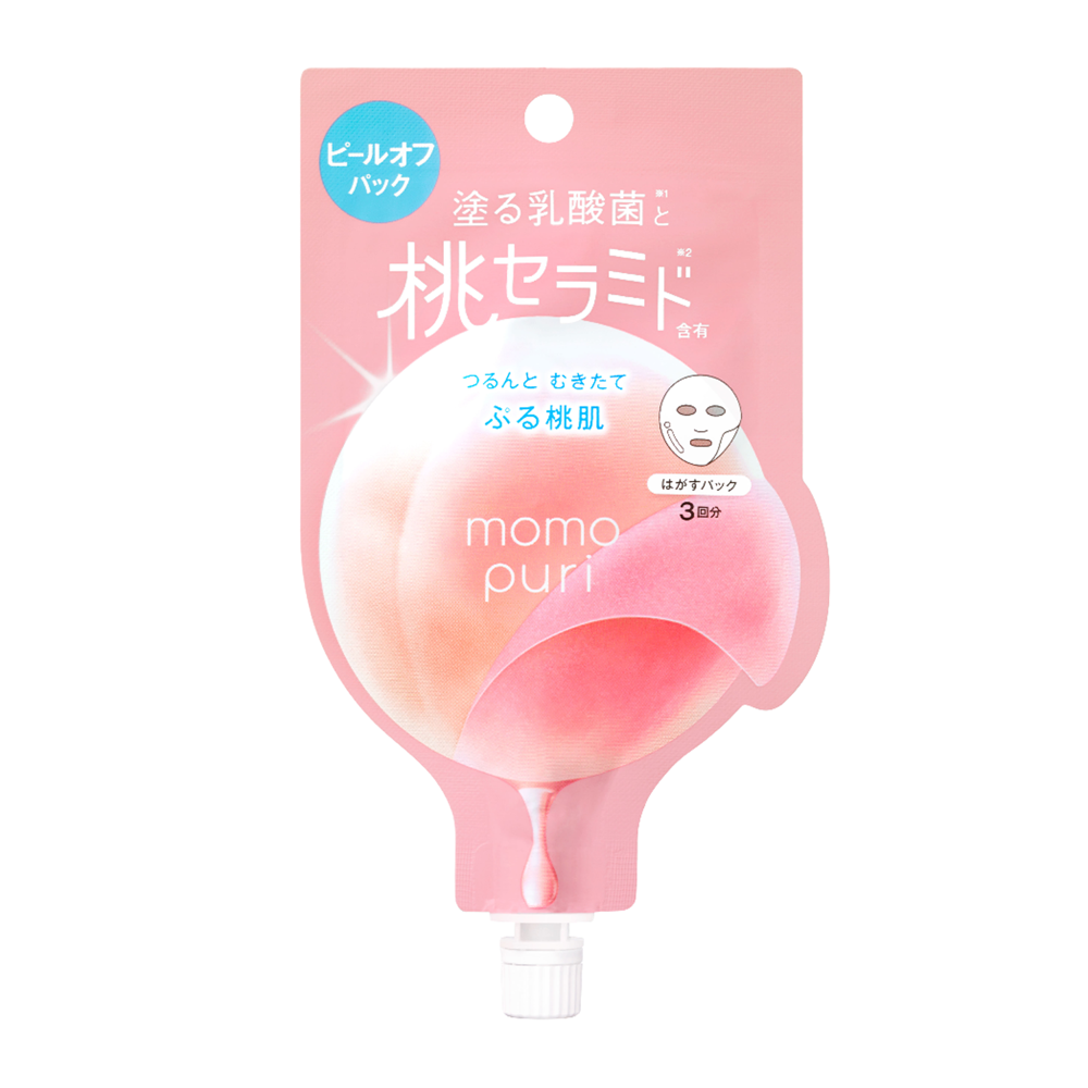 Momopuri - Fresh Peel Off Pack - Čistiaca maska s broskyňovými ceramidmi - 20 ml