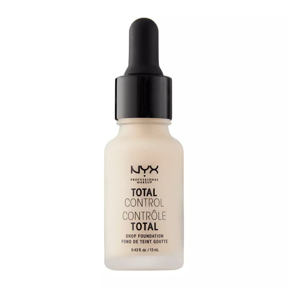 NYX Professional Makeup - Total Control Drop Foundation - Pale - Zamatový make-up s kvapátkom - 13ml