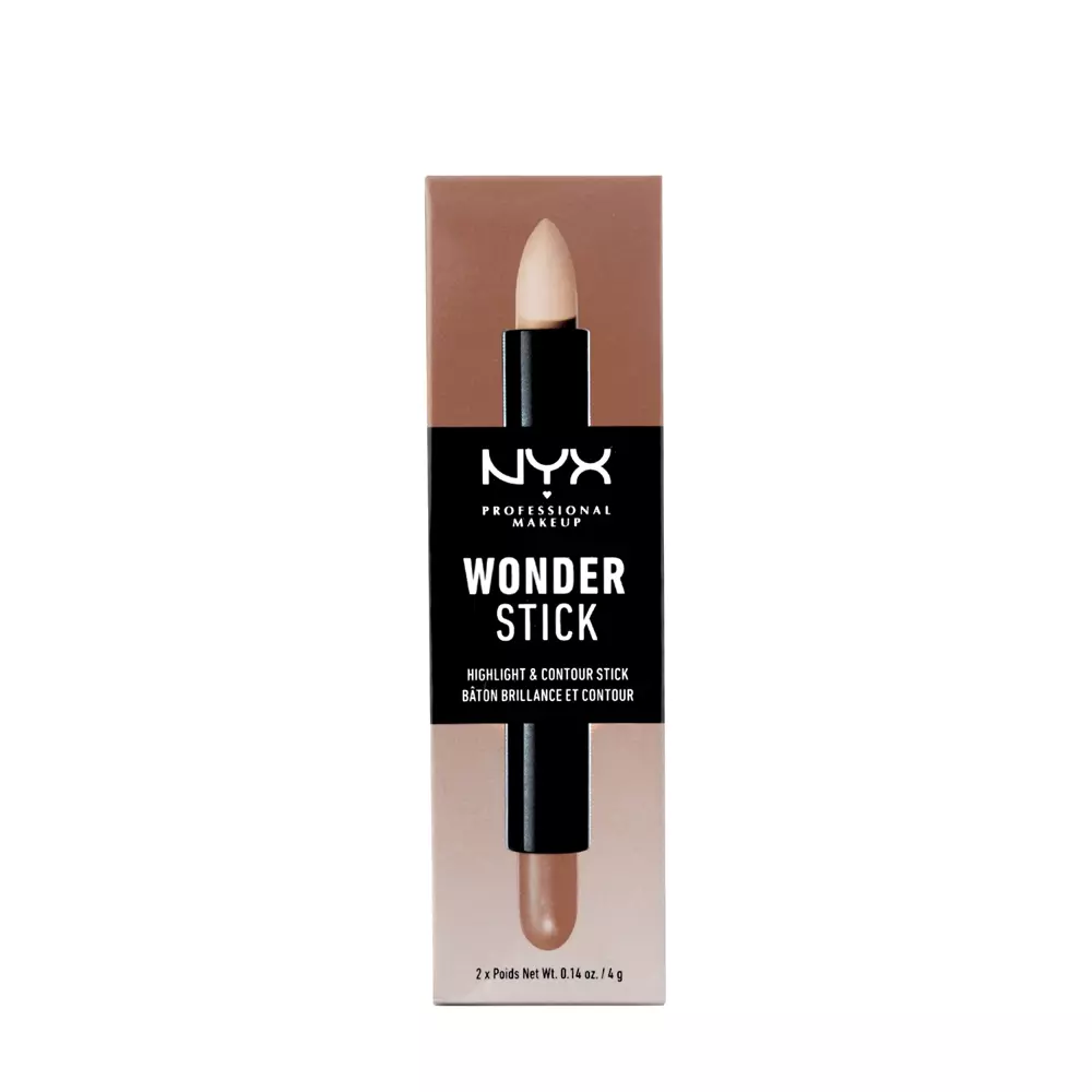 NYX Professional Makeup - Wonder Stick - Medium/Tan - Obojstranná kontúrovacia tyčinka - 8g