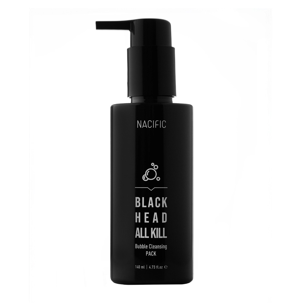 Nacific - Blackhead All Kill Bubble Cleansing Pack - Čistiaca maska proti čiernym bodkám - 140 ml