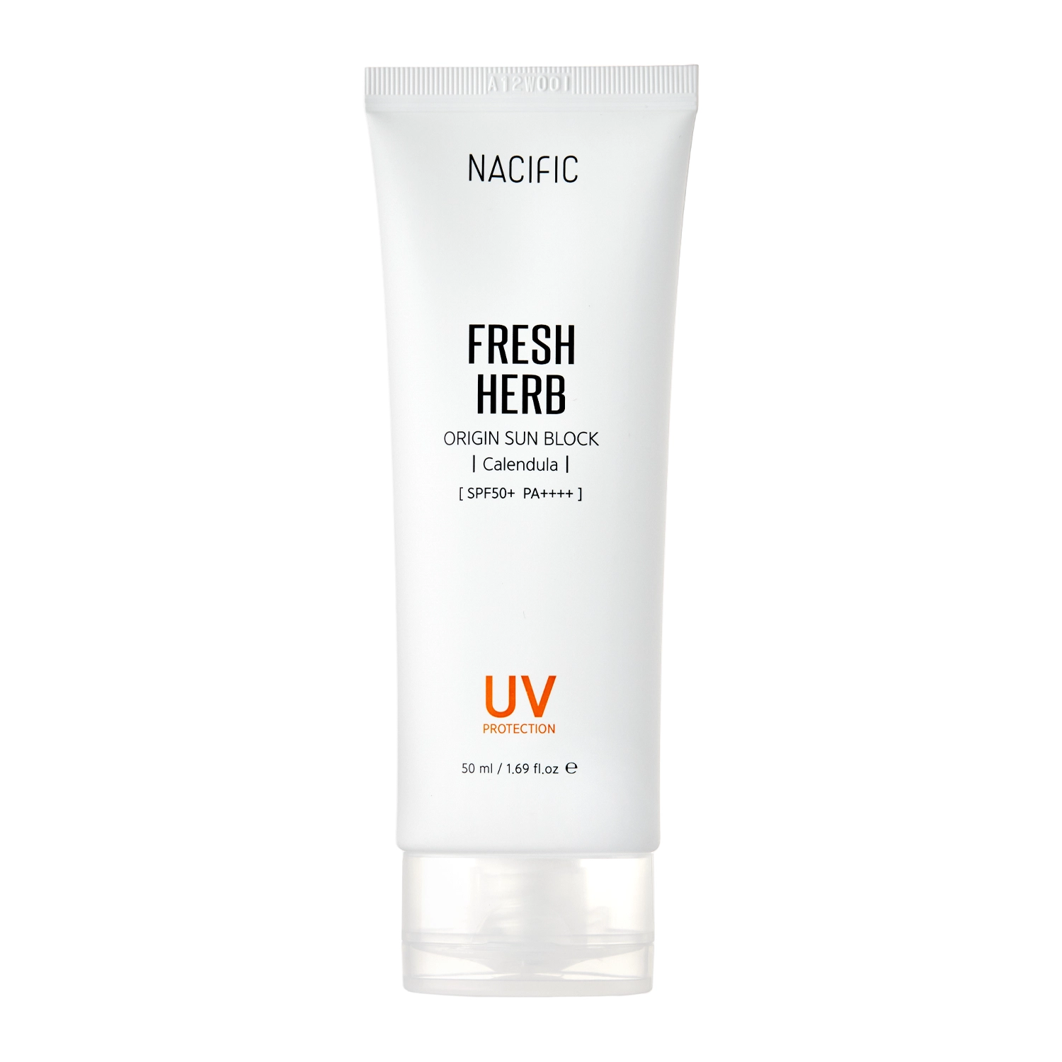 Nacific - Fresh Herb Origin Sun Block SPF50+/PA++++ - Upokojujúci krém na tvár s SPF filtrom - 50 ml 