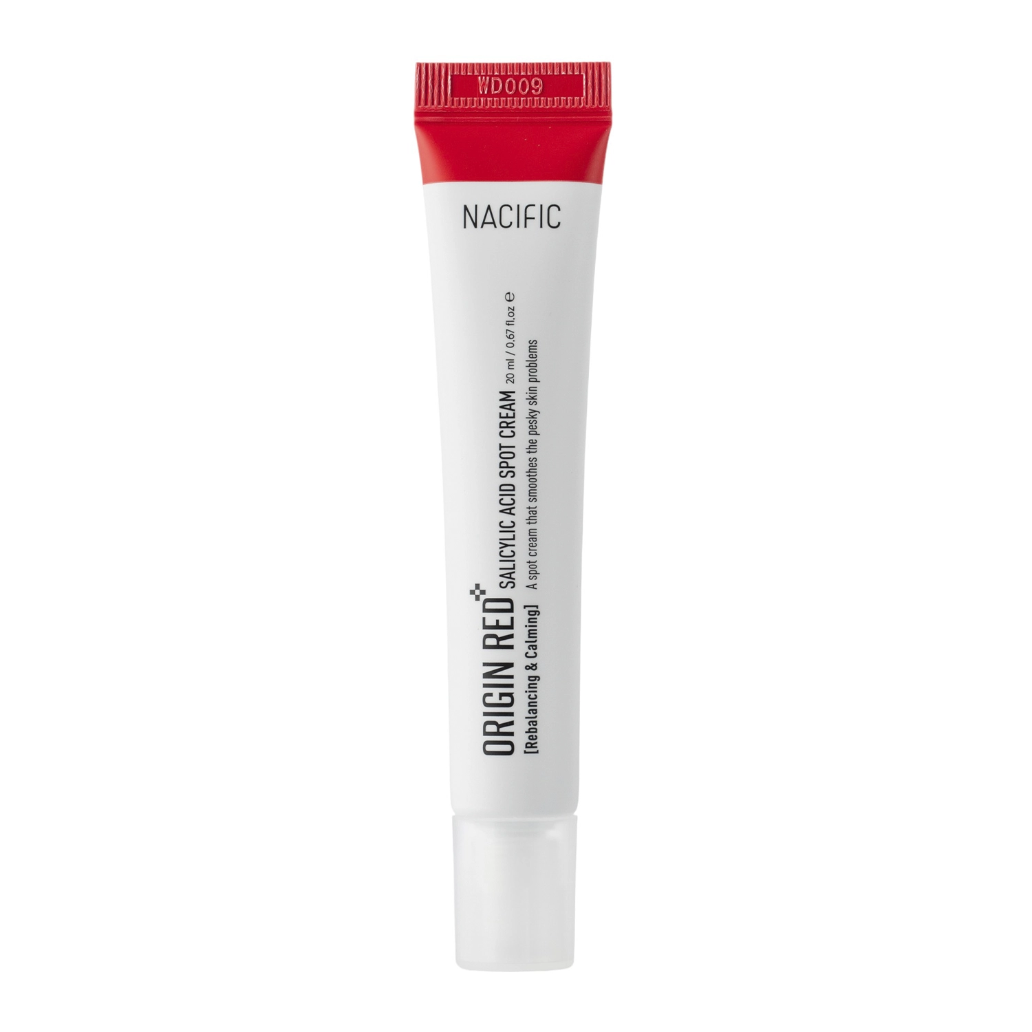 Nacific - Origin Red Salicylic Acid Spot Cream - Lokálny SOS krém s kyselinou salicylovou - 20 ml