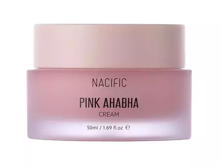 Nacific - Pink AHA-BHA - Hydratačný a rozjasňujúci krém na tvár s AHA a BHA kyselinami - 50 ml