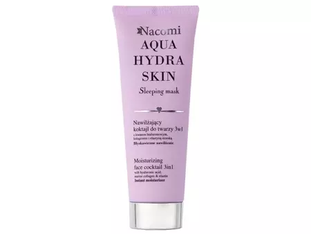 Nacomi - Aqua Hydra Skin - Sleeping Mask - Krémová hydratačná maska ​​s okamžitým účinkom - 85 ml