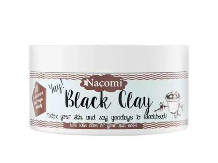 Nacomi - Black Clay - Čierny íl - 90 g