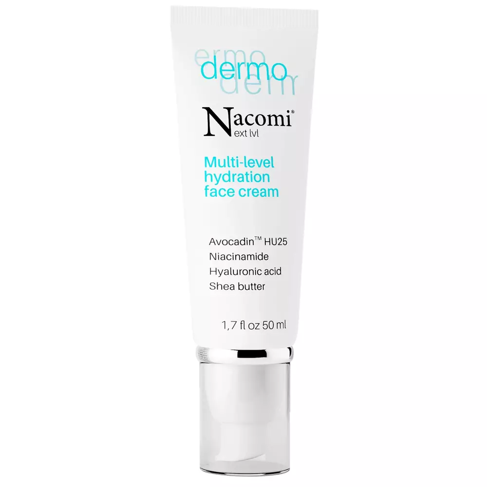 Nacomi - Dermo - Multi-level Hydration Face Cream - Viacúrovňový, intenzívne hydratačný krém - 50 ml