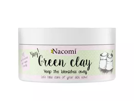 Nacomi - Green Clay - Zelený íl - 65 g