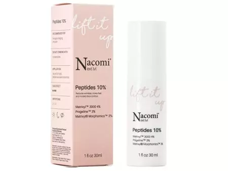 Nacomi - Next Level - Peptides 10% - Liftingové sérum s 10% peptidov - 30 ml