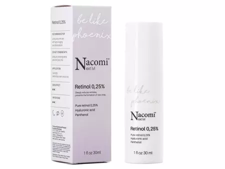 Nacomi - Next Level - Retinol 0,25% - Sérum s 0,25% retinolom - 30 ml