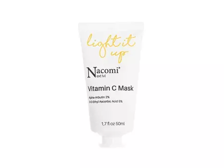 Nacomi - Next Level - Vitamín C Mask - Rozjasňujúca maska ​​s vitamínom C - 50 ml